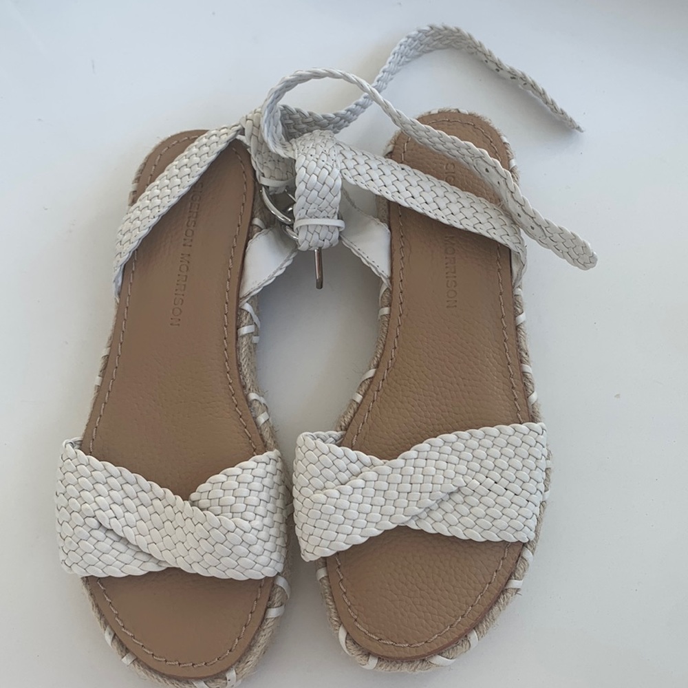 Sigerson Morrison Jaiyce platform cream sandal size 6.5